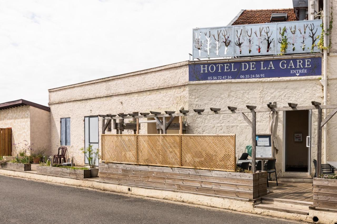 Hotel De La Gare Latresne Eksteriør billede